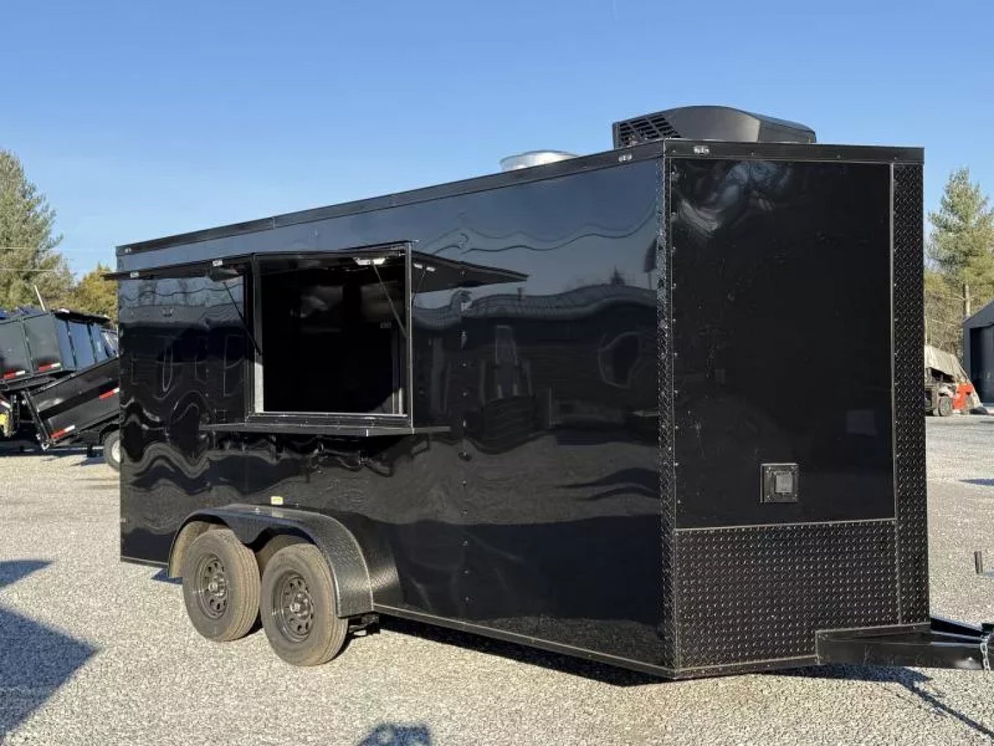 New 2026 Coast 2 Coast 7X16 CONCESSION TRAILER FULLY EQUIPPED/FIRE SUPPRESSION   Vending / Concession Trailer