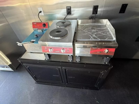 New 2026 Coast 2 Coast 7X16 CONCESSION TRAILER FULLY EQUIPPED/FIRE SUPPRESSION   Vending / Concession Trailer