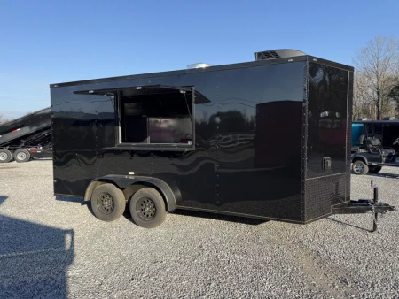 New 2026 Coast 2 Coast 7X16 CONCESSION TRAILER FULLY EQUIPPED/FIRE SUPPRESSION   Vending / Concession Trailer