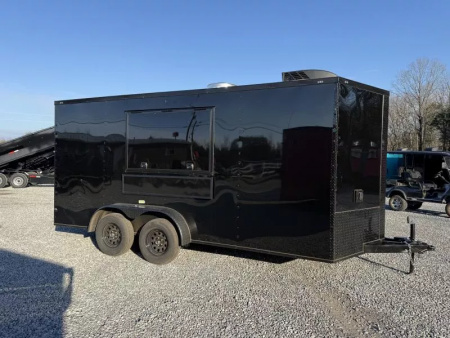 New 2026 Coast 2 Coast 7X16 CONCESSION TRAILER FULLY EQUIPPED/FIRE SUPPRESSION   Vending / Concession Trailer
