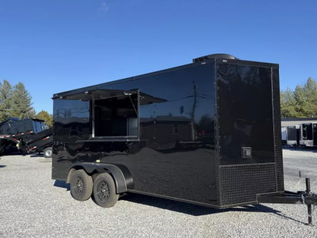 New 2026 Coast 2 Coast 7X16 CONCESSION TRAILER FULLY EQUIPPED/FIRE SUPPRESSION   Vending / Concession Trailer