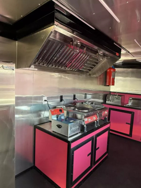 New 2026 Coast 2 Coast 7X16 CONCESSION TRAILER FULLY EQUIPPED/FIRE SUPPRESSION   Vending / Concession Trailer