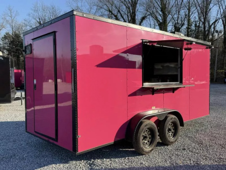 New 2026 Coast 2 Coast 7X16 CONCESSION TRAILER FULLY EQUIPPED/FIRE SUPPRESSION   Vending / Concession Trailer
