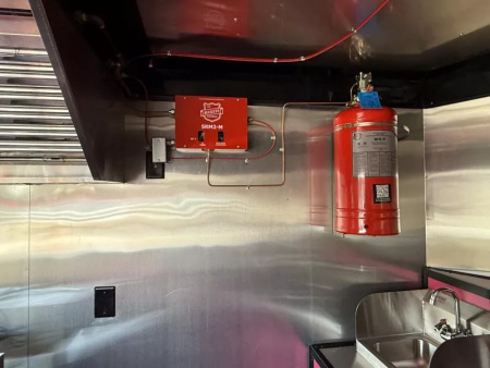 New 2026 Coast 2 Coast 7X16 CONCESSION TRAILER FULLY EQUIPPED/FIRE SUPPRESSION   Vending / Concession Trailer