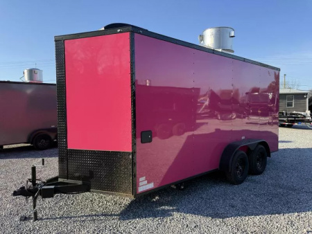 New 2026 Coast 2 Coast 7X16 CONCESSION TRAILER FULLY EQUIPPED/FIRE SUPPRESSION   Vending / Concession Trailer