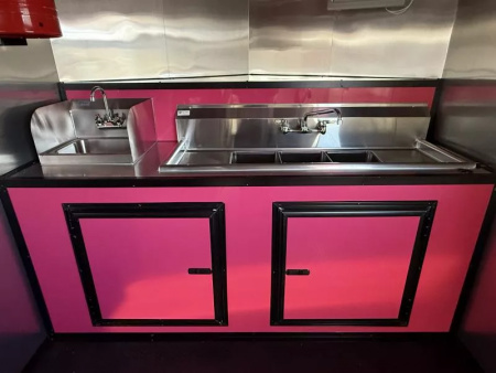 New 2026 Coast 2 Coast 7X16 CONCESSION TRAILER FULLY EQUIPPED/FIRE SUPPRESSION   Vending / Concession Trailer