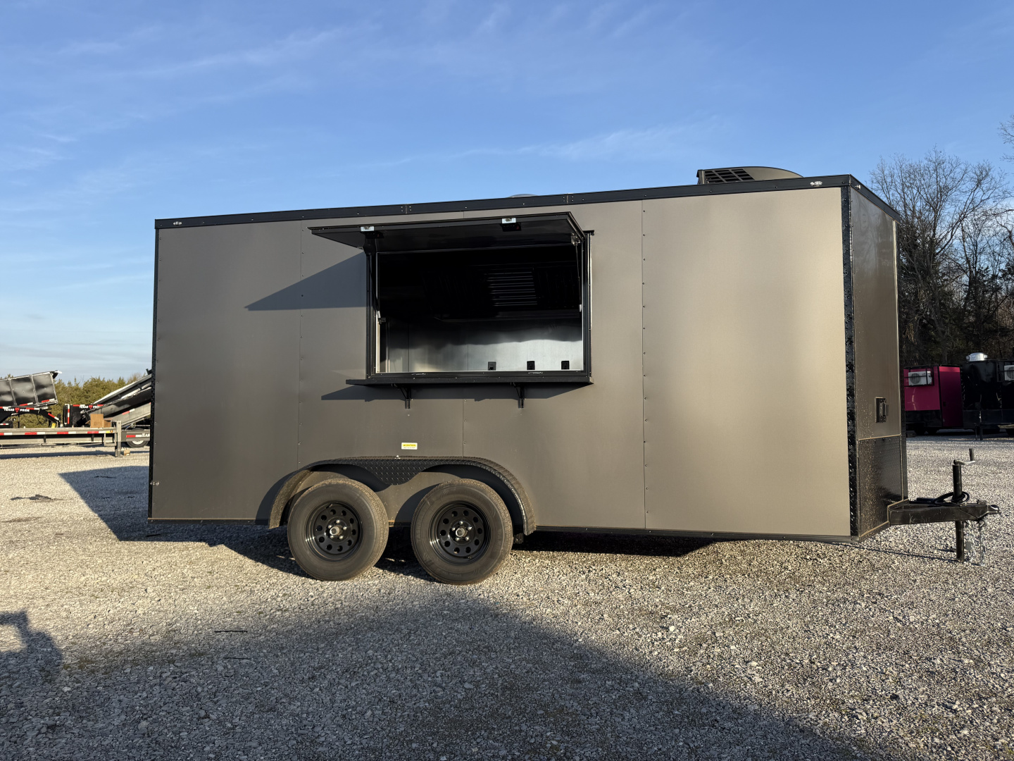 New 2026 Coast 2 Coast 7X16 CONCESSION TRAILER FULLY EQUIPPED/FIRE SUPPRESSION   Vending / Concession Trailer