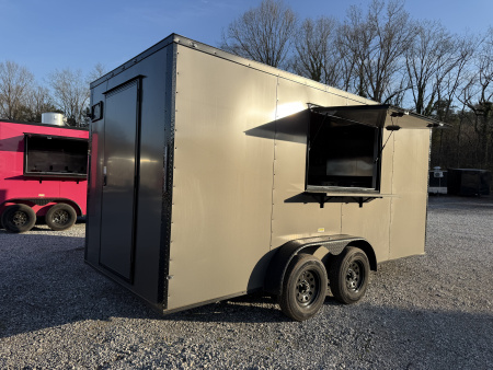 New 2026 Coast 2 Coast 7X16 CONCESSION TRAILER FULLY EQUIPPED/FIRE SUPPRESSION   Vending / Concession Trailer