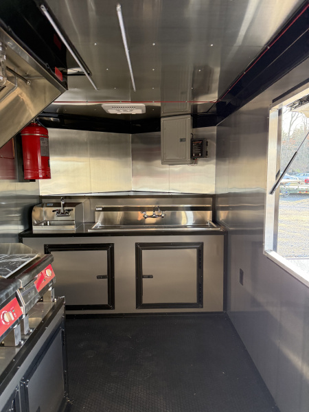 New 2026 Coast 2 Coast 7X16 CONCESSION TRAILER FULLY EQUIPPED/FIRE SUPPRESSION   Vending / Concession Trailer