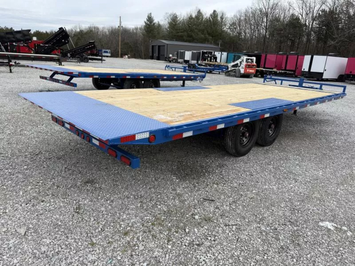 New 2026 PJ Trailers 102X24 DECK-OVER 22’ TILT 16K GVWR Tilt Trailer