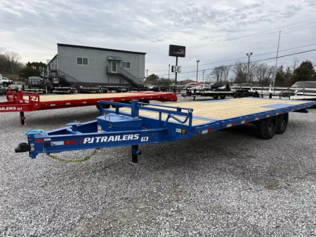 New 2026 PJ Trailers 102X24 DECK-OVER 22’ TILT 16K GVWR Tilt Trailer