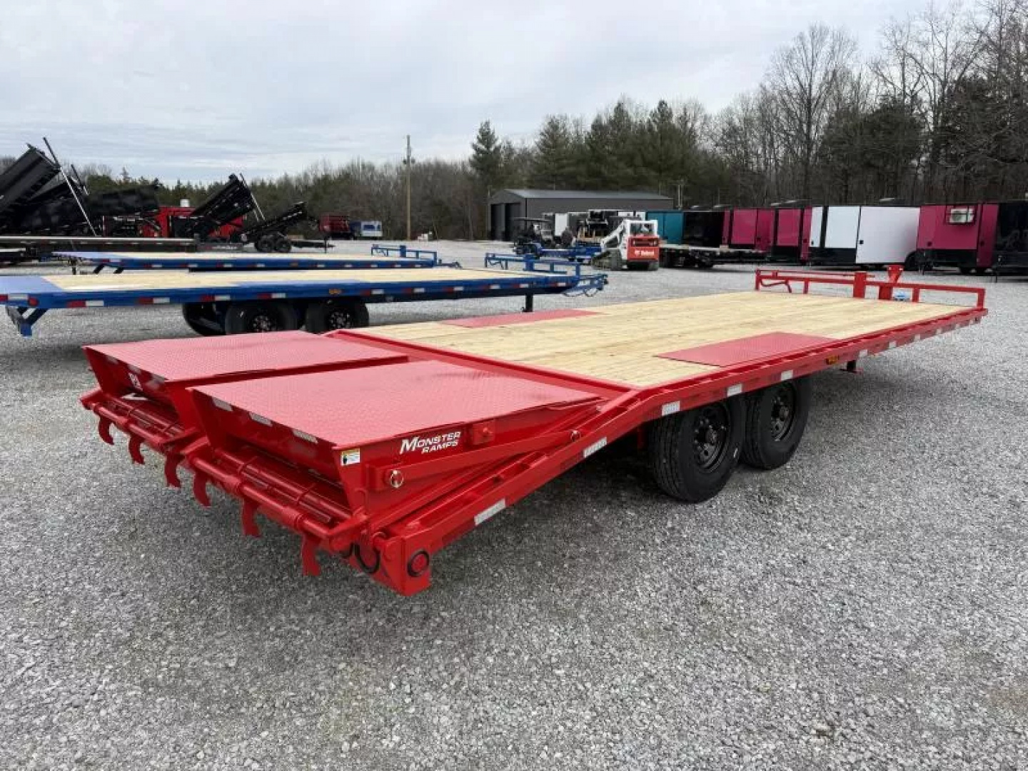 New 2026 PJ Trailers 102X24 DECK-OVER 16K GVWR Equipment Trailer