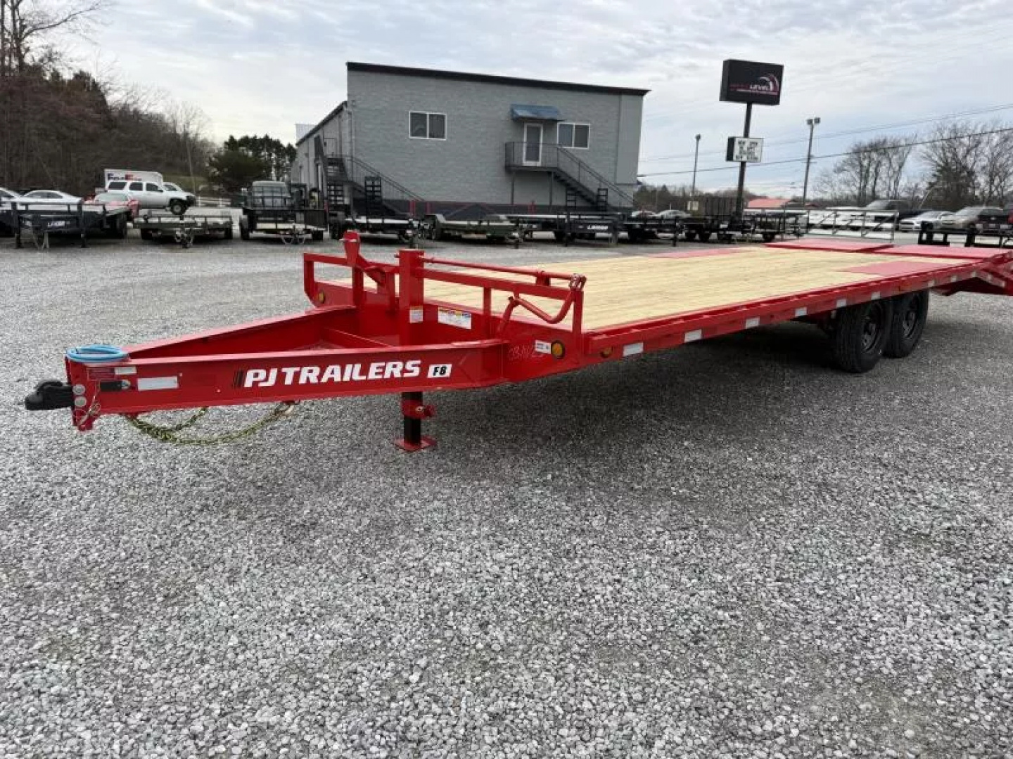 New 2026 PJ Trailers 102X24 DECK-OVER 16K GVWR Equipment Trailer