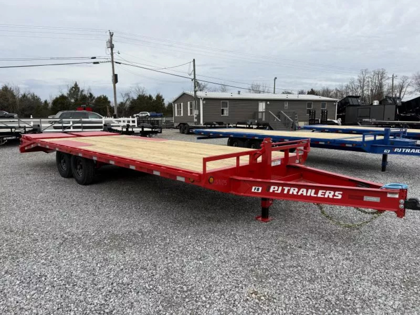 New 2026 PJ Trailers 102X24 DECK-OVER 16K GVWR Equipment Trailer
