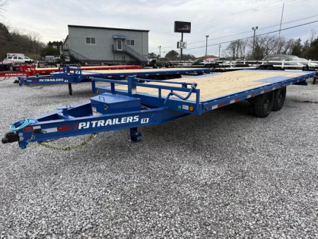 New 2026 PJ Trailers 102X22 DECK-OVER 22’ TILT 16K GVWR Tilt Trailer