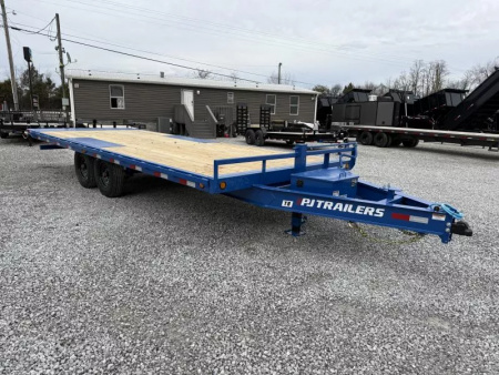 New 2026 PJ Trailers 102X22 DECK-OVER 22’ TILT 16K GVWR Tilt Trailer