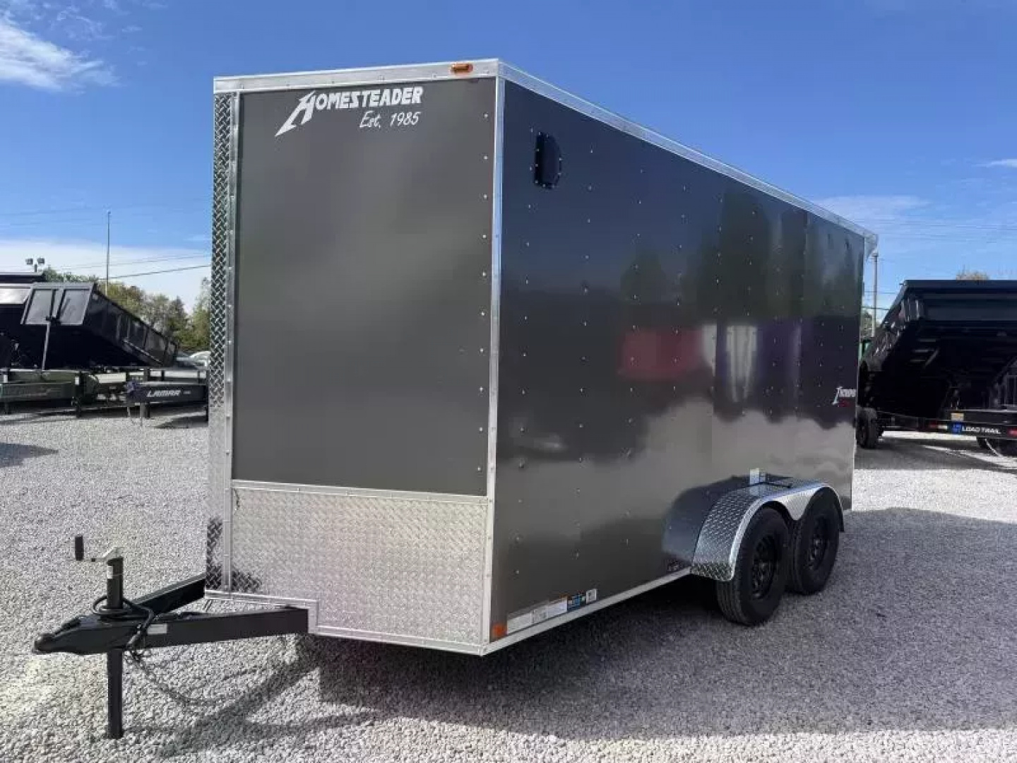 New 2026 Homesteader Trailers 7X14 IT OHV (SPOILER) Cargo / Enclosed Trailer
