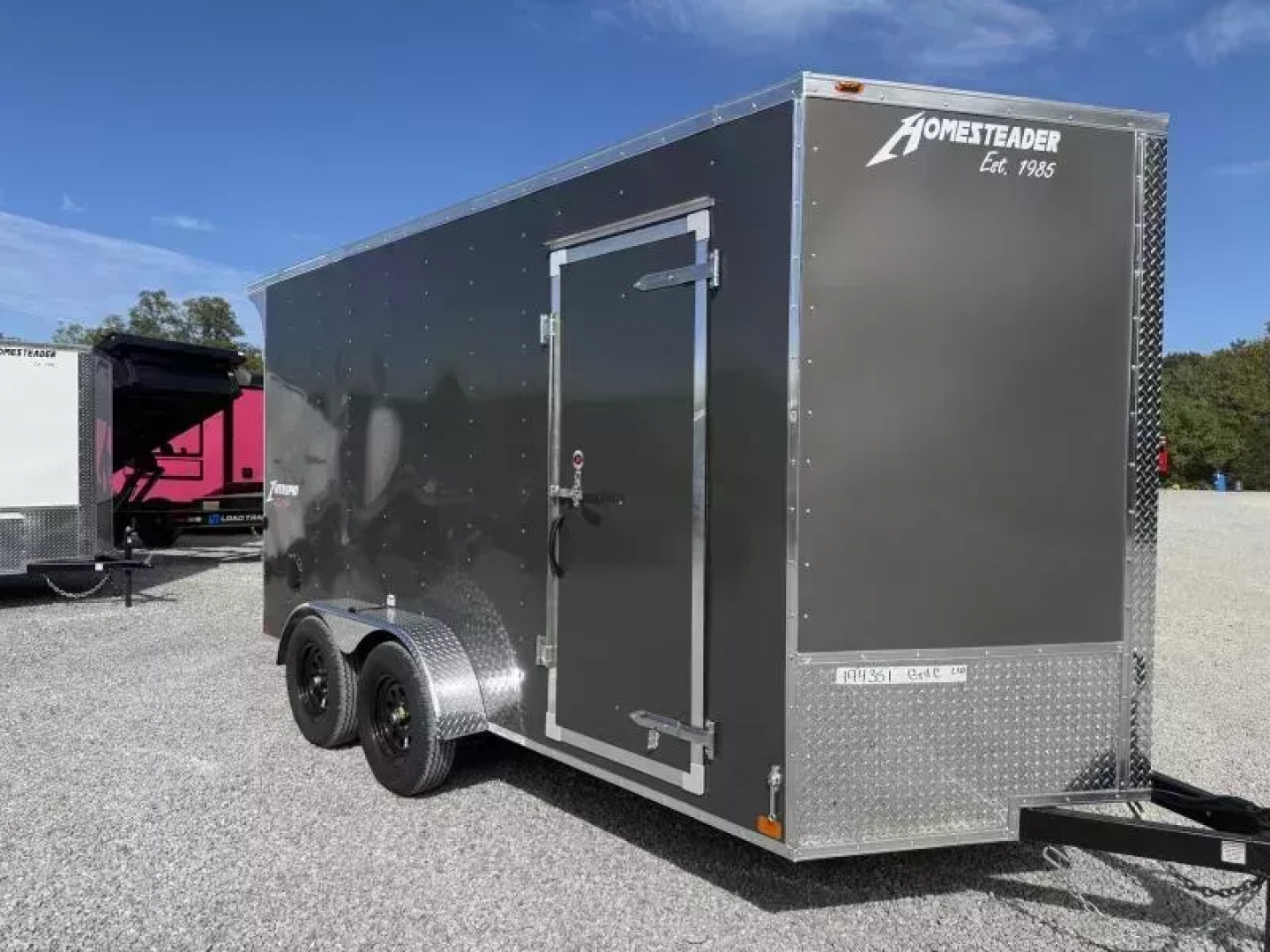 New 2026 Homesteader Trailers 7X14 IT OHV (SPOILER) Cargo / Enclosed Trailer