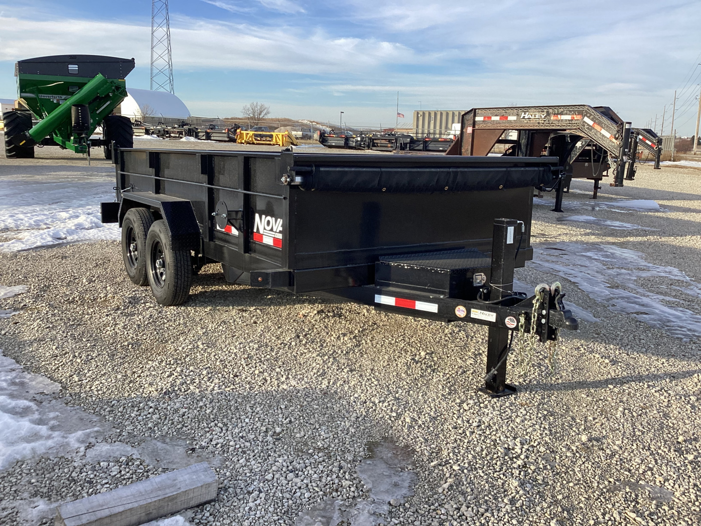 New 2026 Midsota NDTS8214-BP-140 Dump Trailer