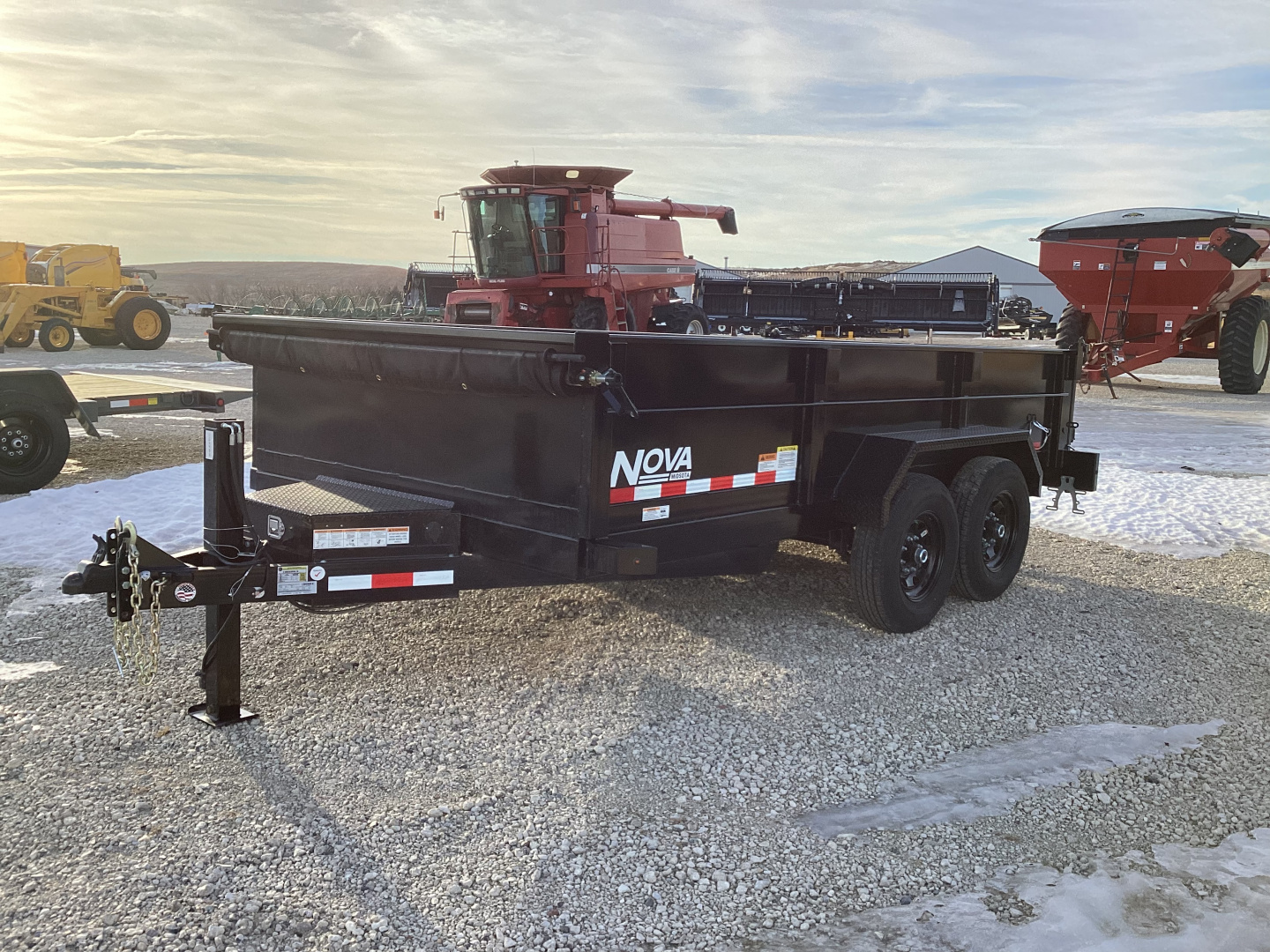 New 2026 Midsota NDTS8214-BP-140 Dump Trailer