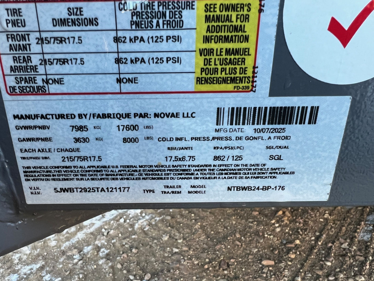 New 2026 Midsota 24' WideBody Equipment Tilt Trailer