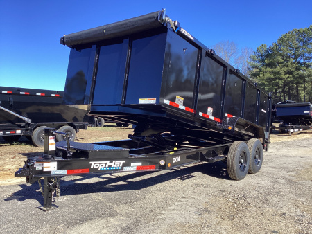 New 2026 Top Hat Trailers DX14 Dump Trailer