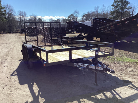 New 2026 Top Hat Trailers EP12X77 Utility Trailer