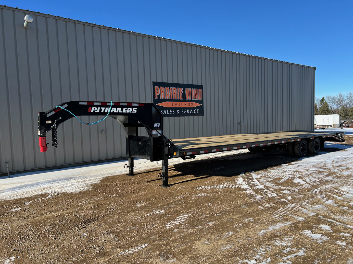 New 2026 PJ Trailers 36 Tandem Dual Gooseneck Flatbed Trailer