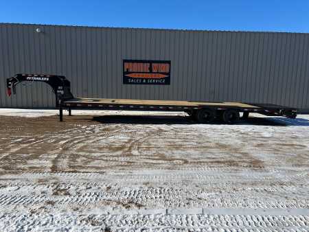 New 2026 PJ Trailers 36 Tandem Dual Gooseneck Flatbed Trailer