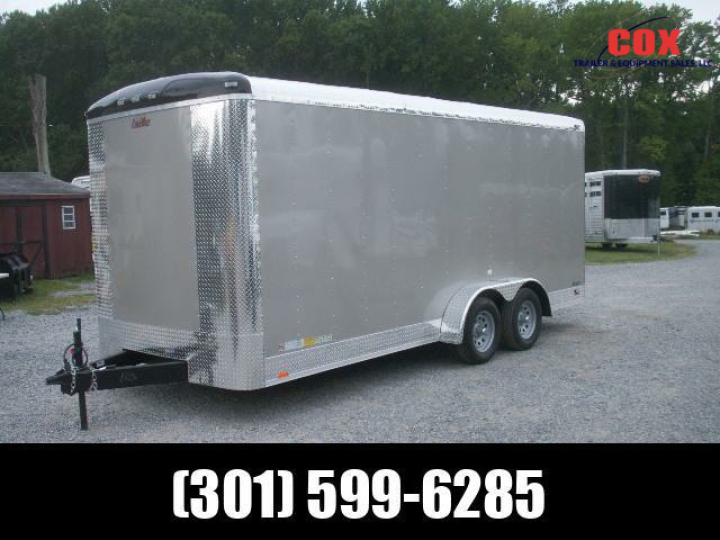 New 2015 Cargo Mate 7 X 18 X 7 RAMP DOOR Cargo / Enclosed Trailer