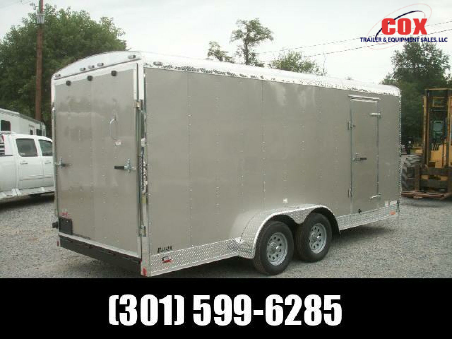 New 2015 Cargo Mate 7 X 18 X 7 RAMP DOOR Cargo / Enclosed Trailer