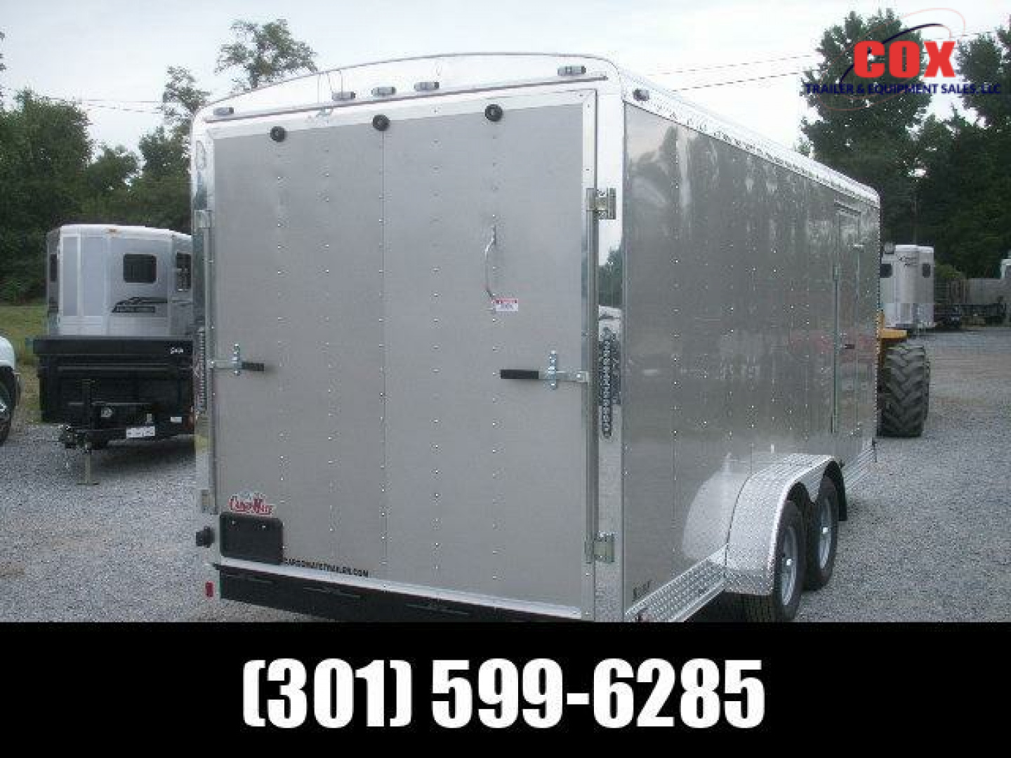 New 2015 Cargo Mate 7 X 18 X 7 RAMP DOOR Cargo / Enclosed Trailer