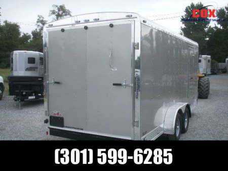 New 2015 Cargo Mate 7 X 18 X 7 RAMP DOOR Cargo / Enclosed Trailer