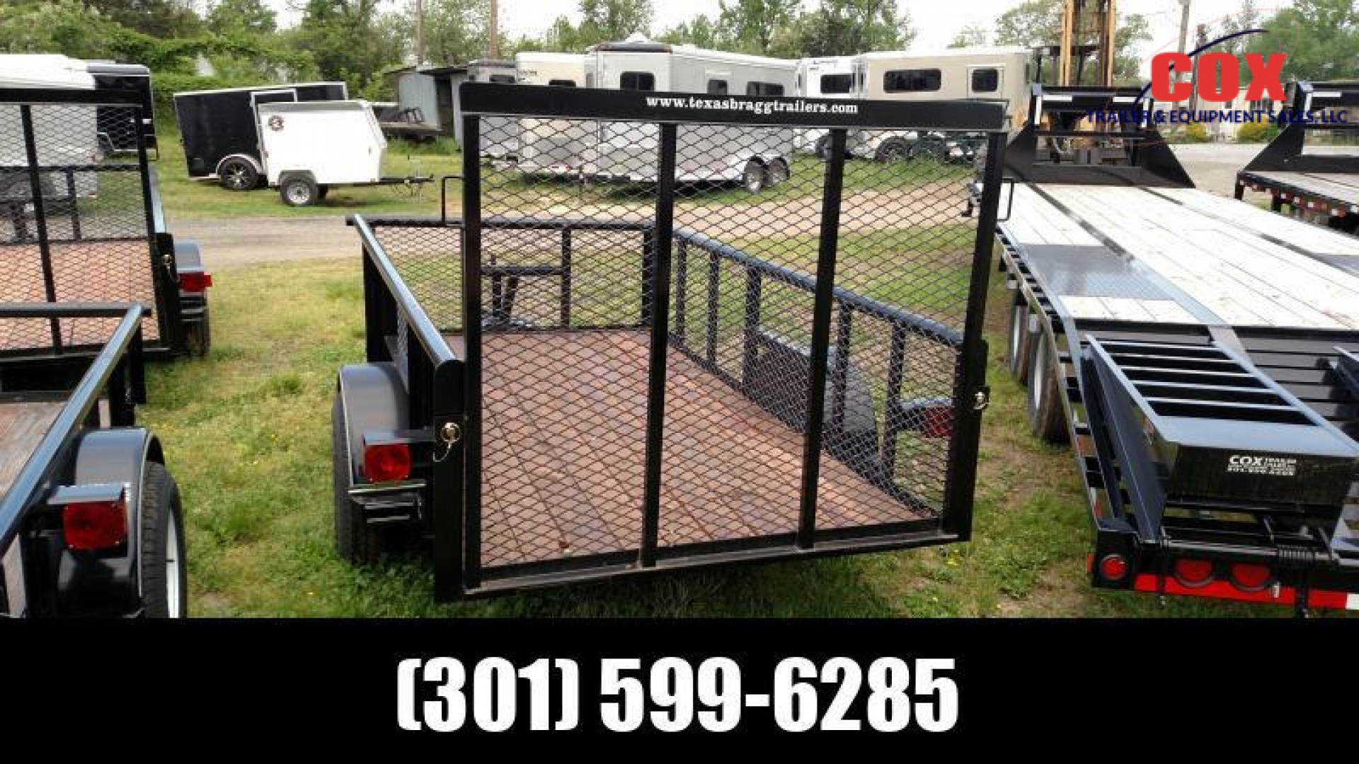 New 2019 Texas Bragg Trailers landscape utility Utility Trailer