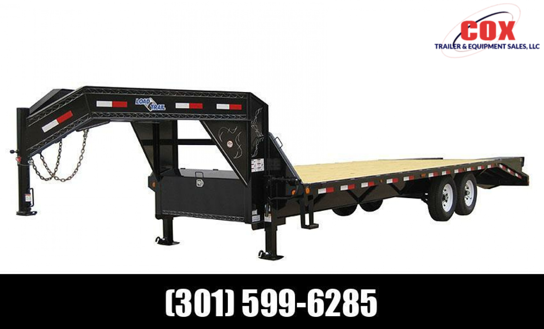 New 2018 Load Trail 102" X 20' Tandem Heavy Duty Gooseneck Equipment Trailer