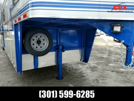 New 2019 Hawk Trailers 6 Horse Head to Head Horse Trailer