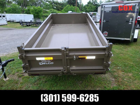 New 2024 Delco Trailers HEAVY DUTY SINGLE AXLE DUMP Dump Trailer