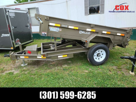 New 2024 Delco Trailers HEAVY DUTY SINGLE AXLE DUMP Dump Trailer