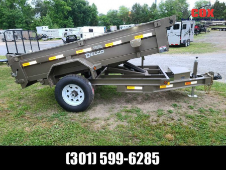 New 2024 Delco Trailers HEAVY DUTY SINGLE AXLE DUMP Dump Trailer