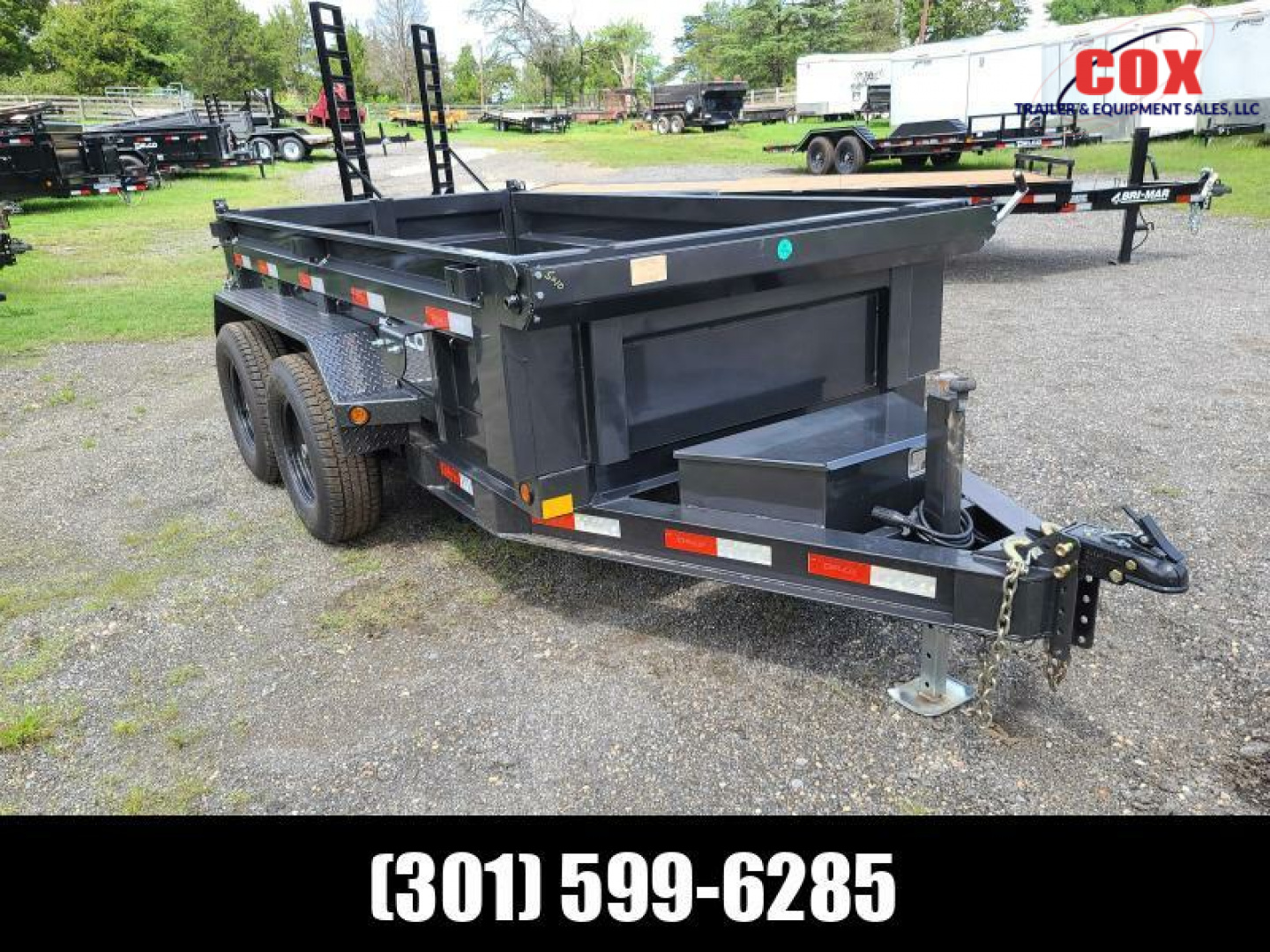 New 2021 Delco Trailers lo-pro 10ft dump Dump Trailer