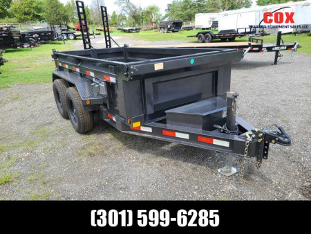 New 2021 Delco Trailers lo-pro 10ft dump Dump Trailer