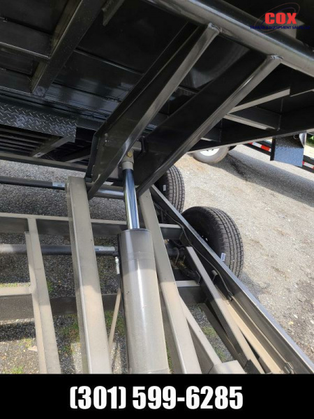 New 2021 Delco Trailers lo-pro 10ft dump Dump Trailer