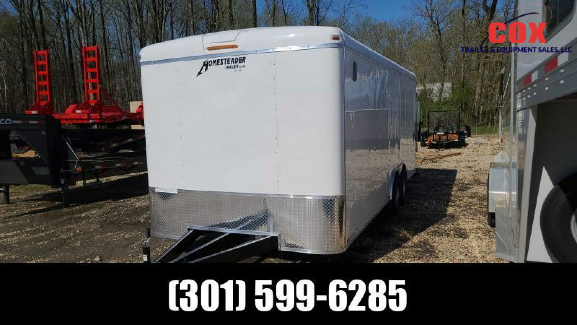 New 2026 Homesteader Trailers 20ft Special Landscape HD Cargo / Enclosed Trailer