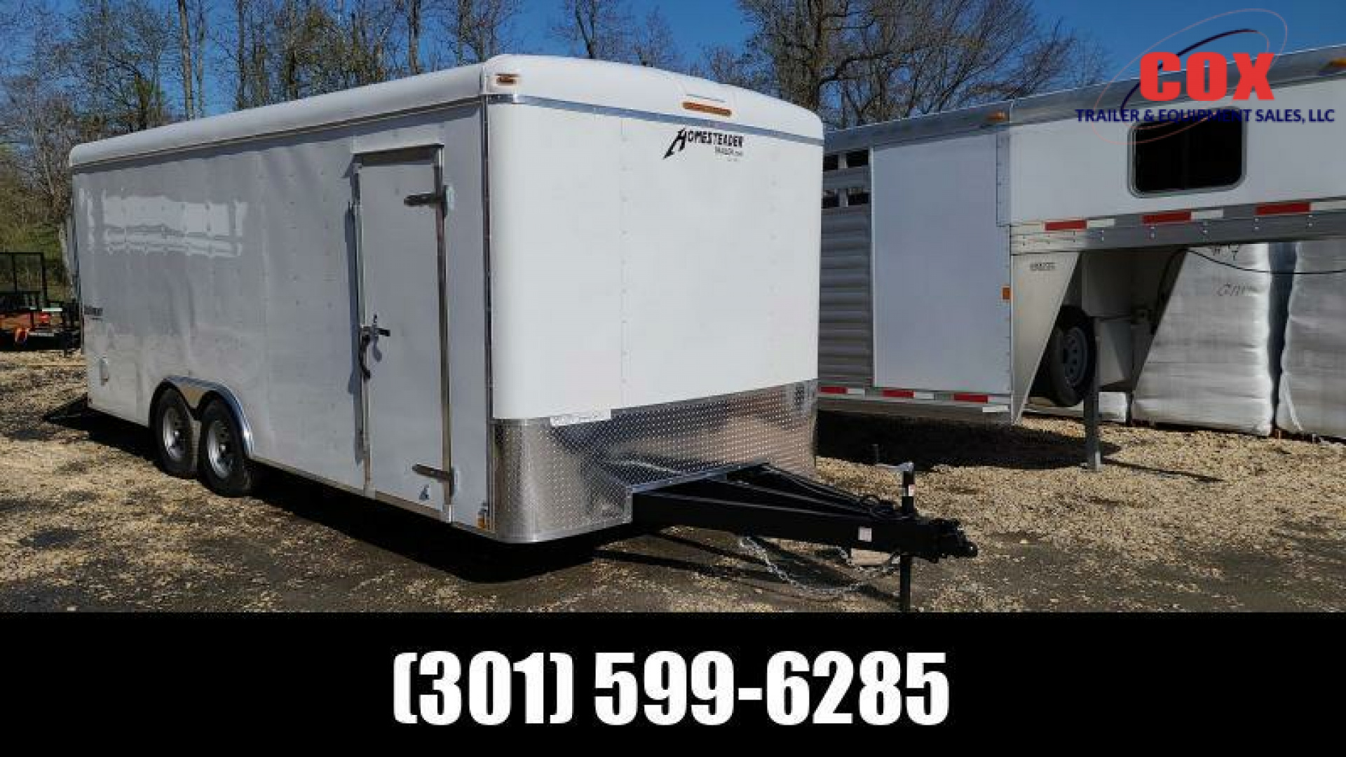 New 2026 Homesteader Trailers 20ft Special Landscape HD Cargo / Enclosed Trailer