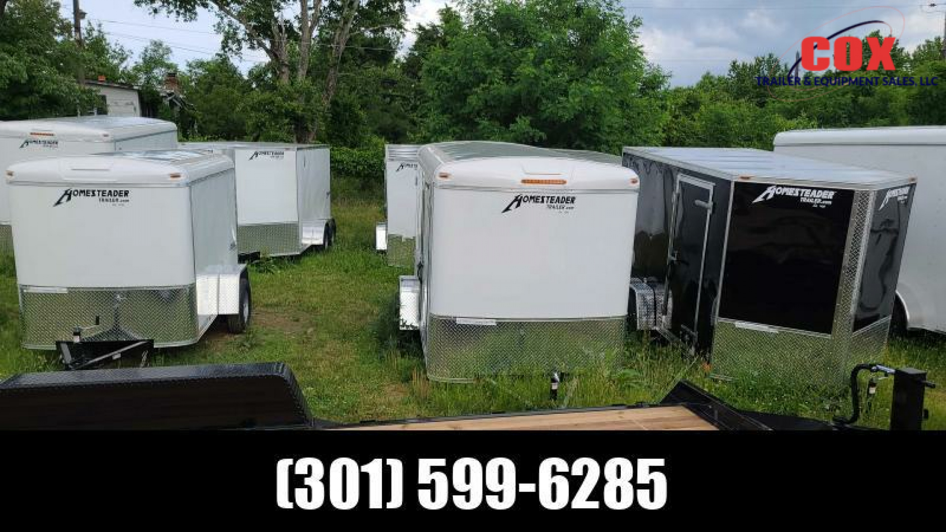 New 2025 Homesteader Trailers single axle Cargo / Enclosed Trailer