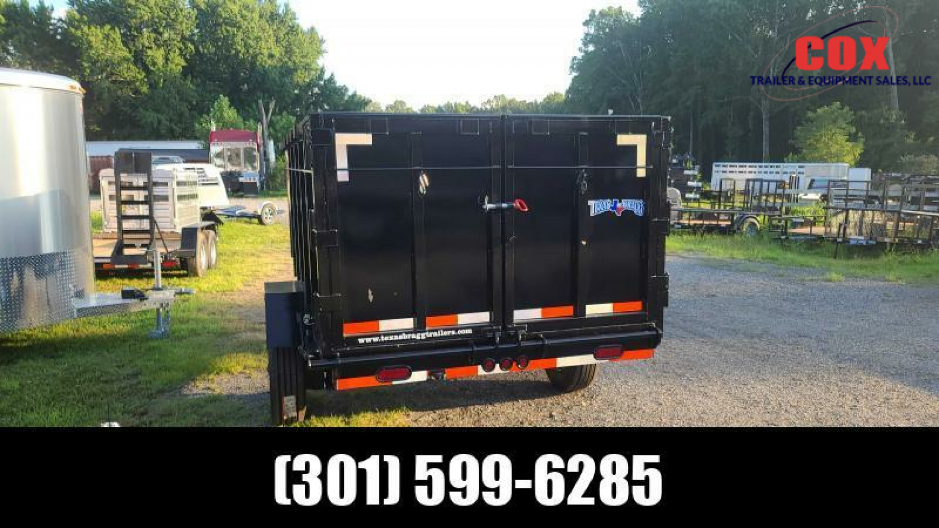 New 2022 Texas Bragg Trailers Cox Extreme Dump Trailer Dump Trailer