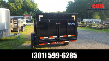 New 2022 Texas Bragg Trailers Cox Extreme Dump Trailer Dump Trailer