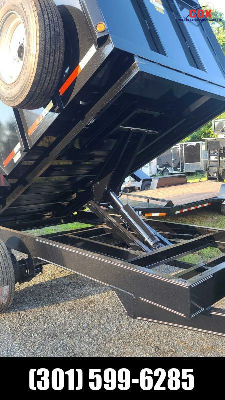 New 2022 Texas Bragg Trailers Cox Extreme Dump Trailer Dump Trailer