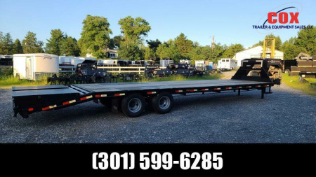 New 2022 Delco Trailers Lo-Profile Gn Trailer Flatbed Trailer