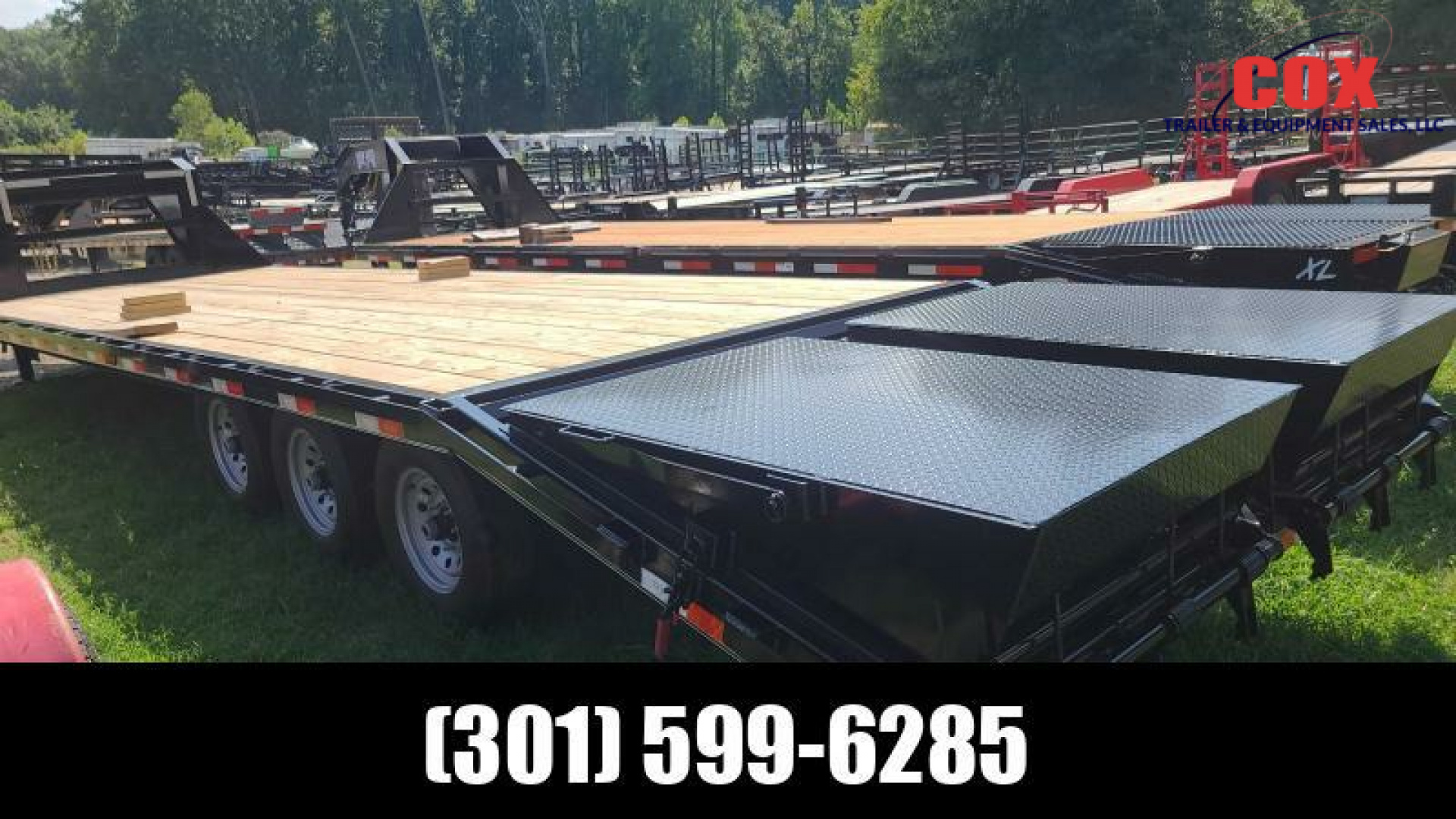 New 2022 Delco Trailers Gooseneck Flatbed Equipent Trailers Equipment Trailer